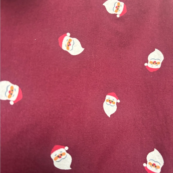 Boys Santa Claus short sleeve button front cotton shirt - Christmas/holiday - Picture 2 of 8